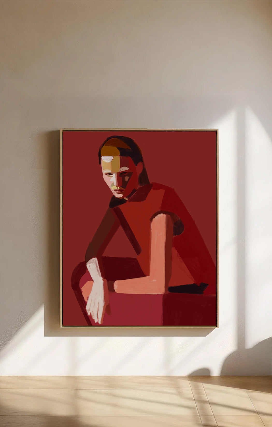 HER IN SCARLET